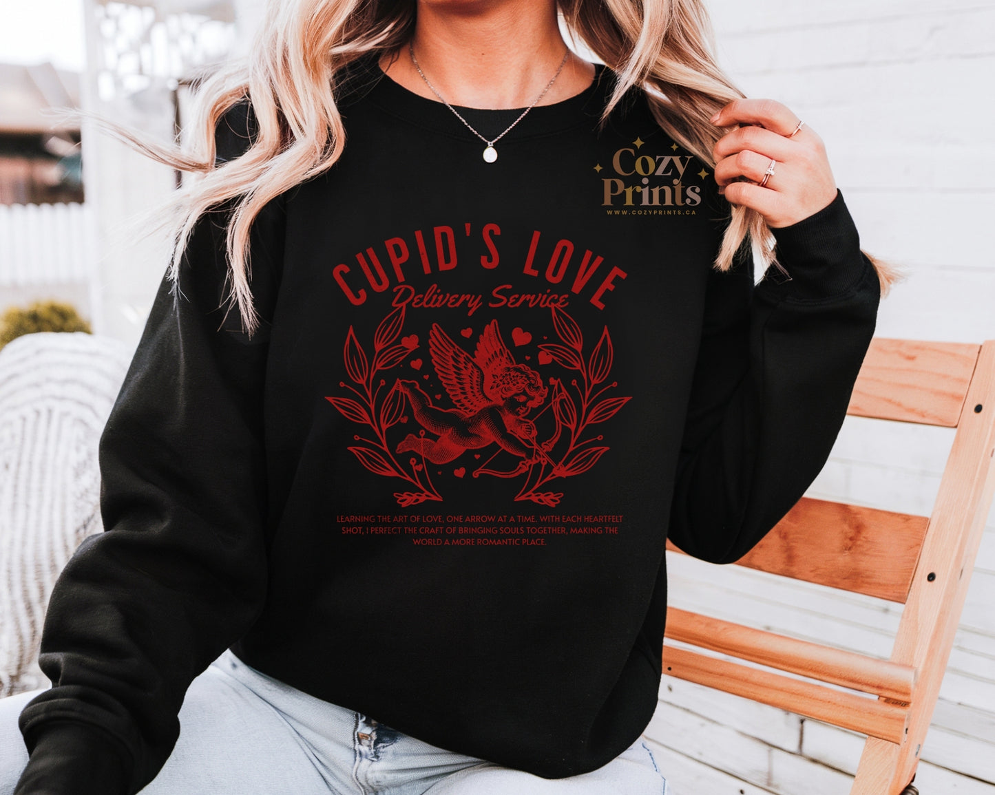 Cupids Love Delivery Service | Unisex Sweatshirt