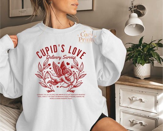 Cupids Love Delivery Service | Unisex Sweatshirt