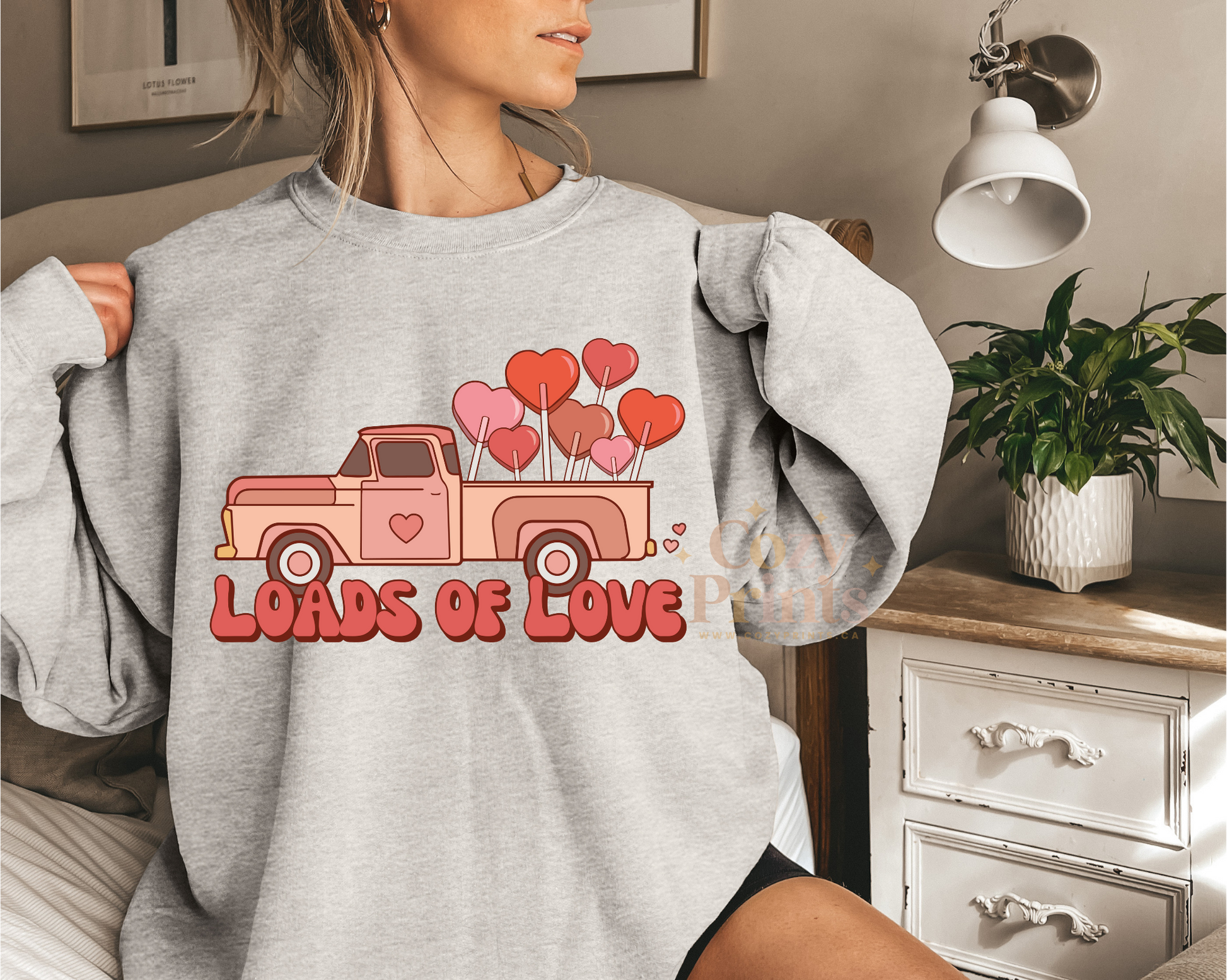 Loads of Love Crewneck Sweatshirt – CozyPrints