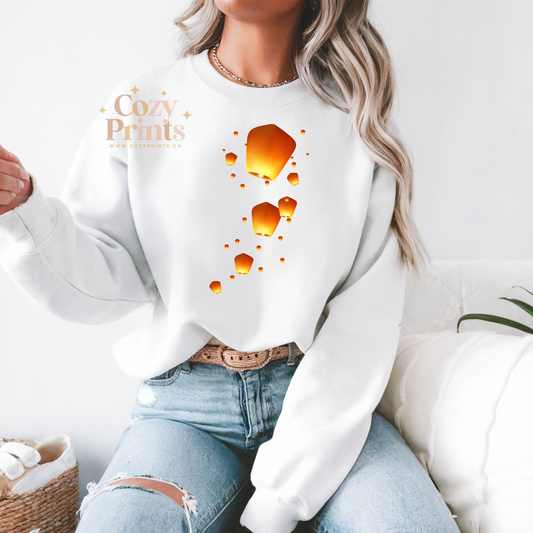 Lanterns of Light and Hope | Unisex Sweatshirt