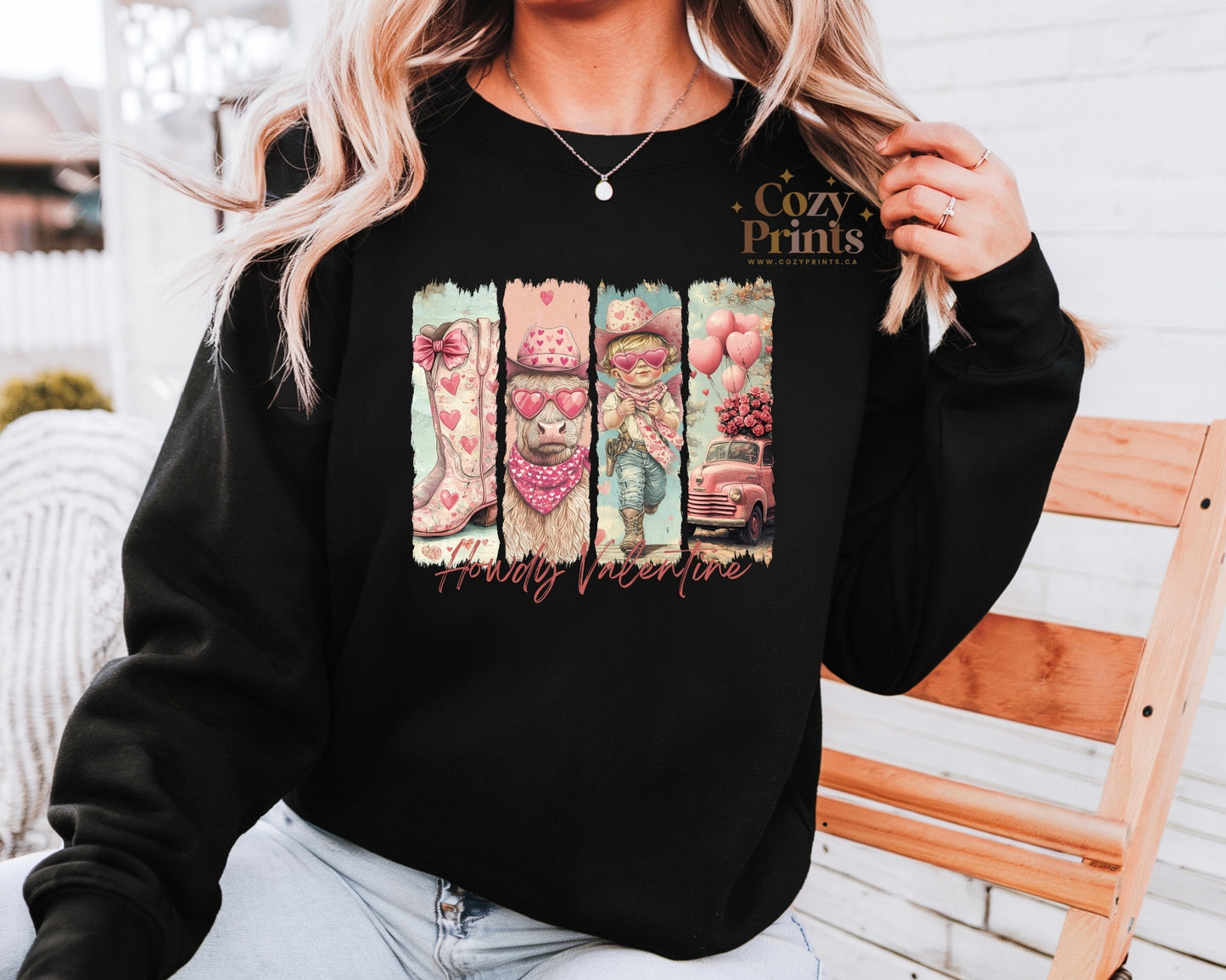 Howdy Valentine | Unisex Sweatshirt