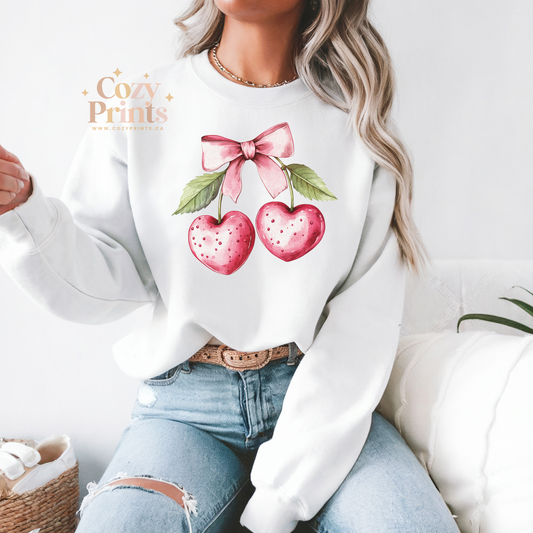 Cherry Bow | Unisex Sweatshirt