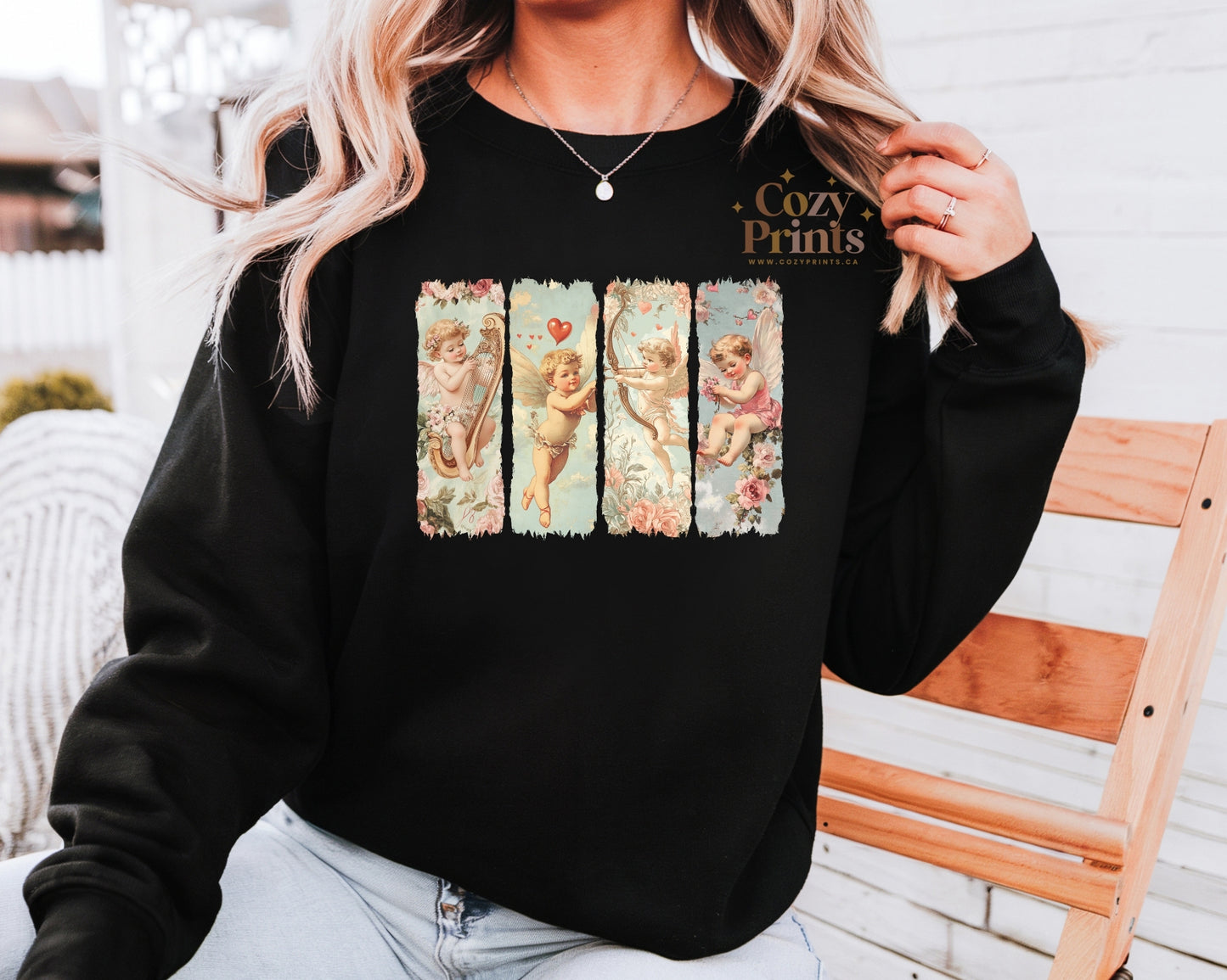 Cupid Angel Art | Unisex Sweatshirt