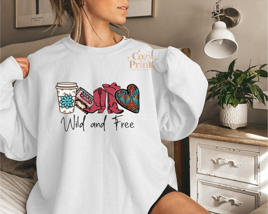 Wild and Free | Unisex Sweatshirt