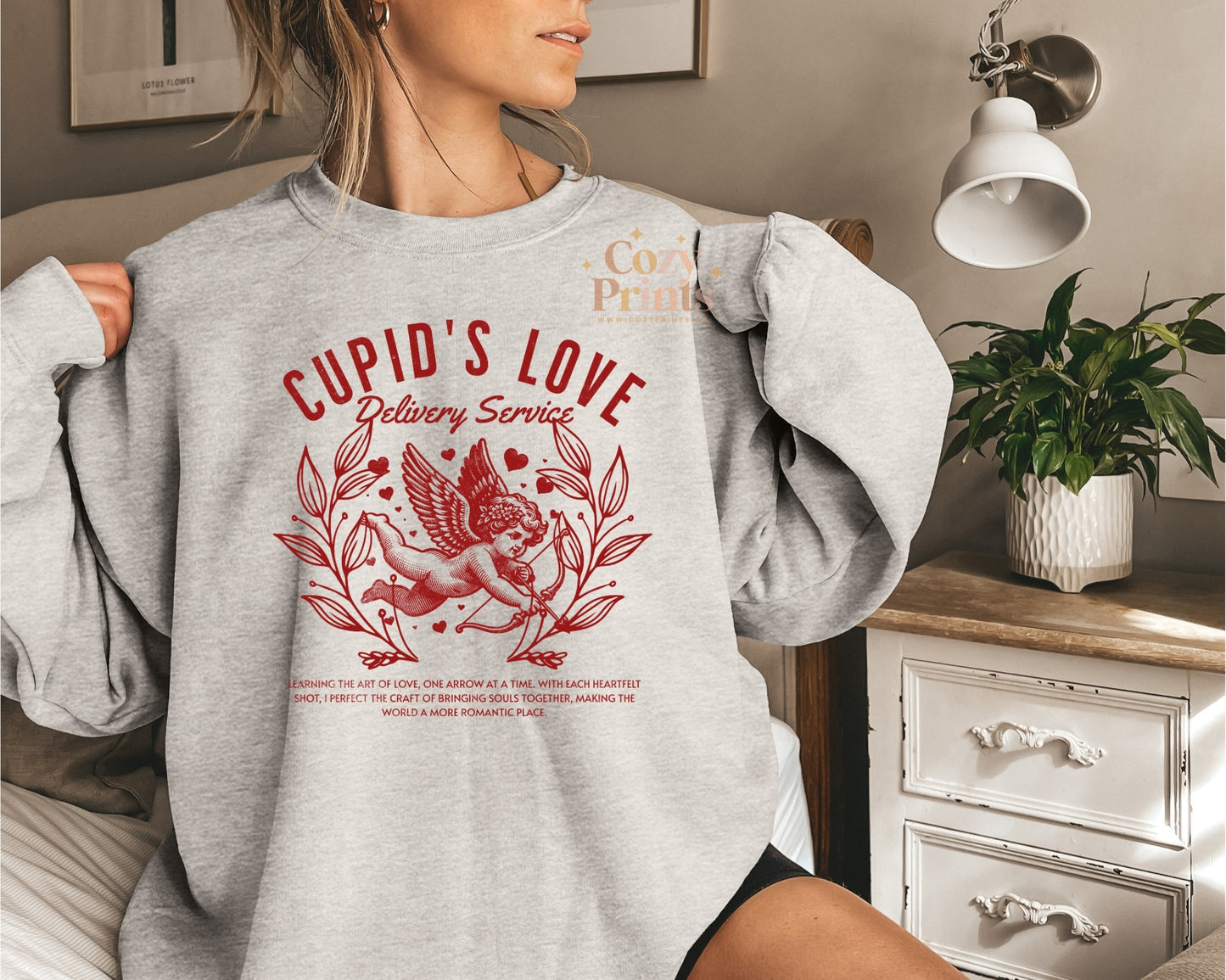 Cupids Love Delivery Service | Unisex Sweatshirt
